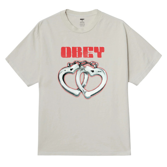 Obey Ανδρική κοντομάνικη μπλούζα Cuffs Tee